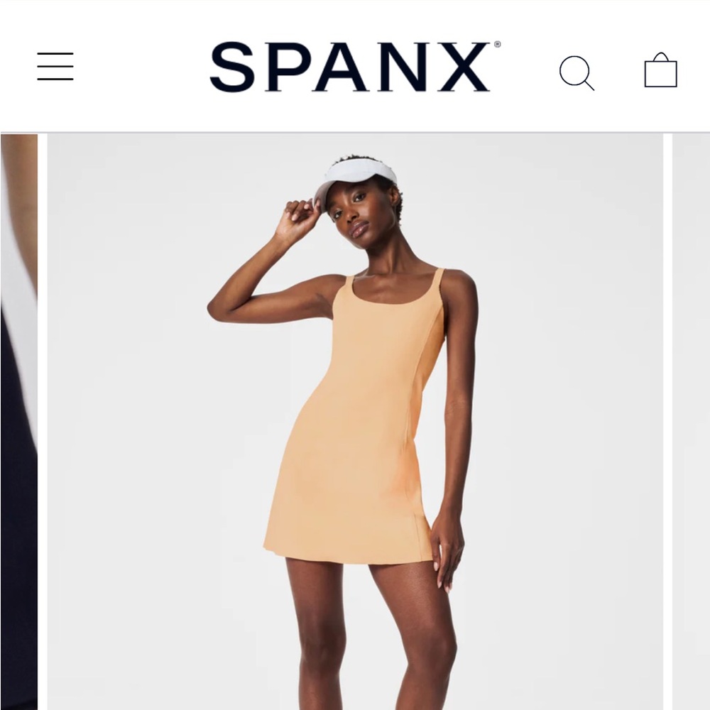 Spanx Get Moving Dress NWT in melon sorbet size medium